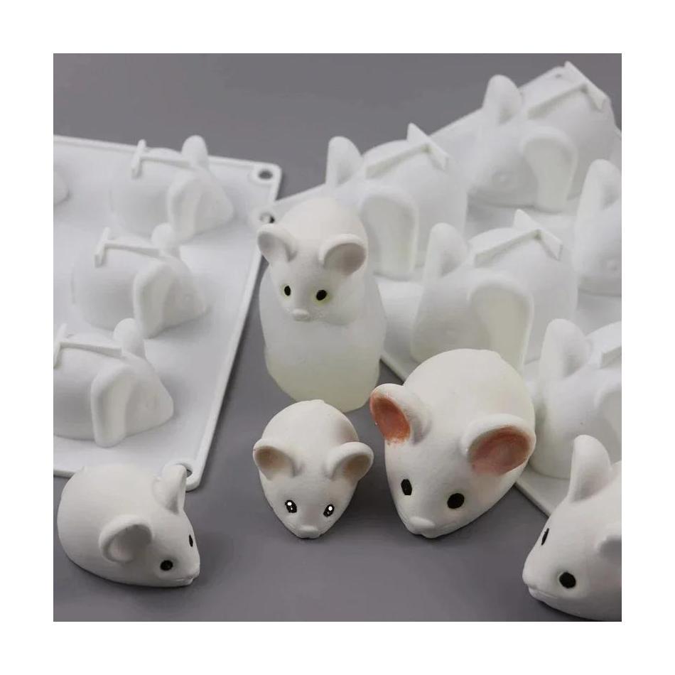 Bunny Cake Mold - 1 stuks schattige vorm muisvorm mousse