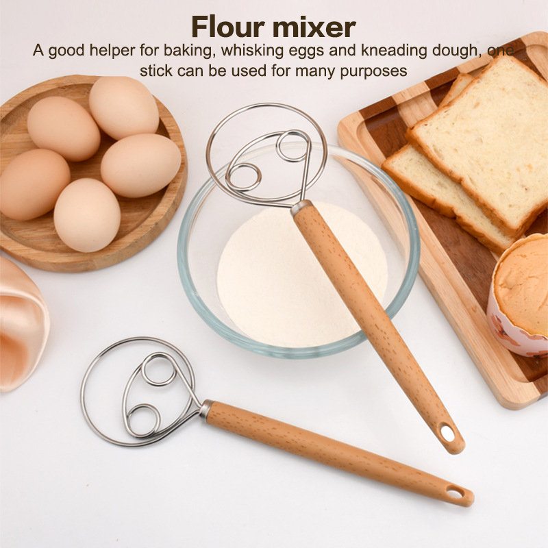 Danish Pancake Pan - 10 inch creatieve handblender DIY Deens
