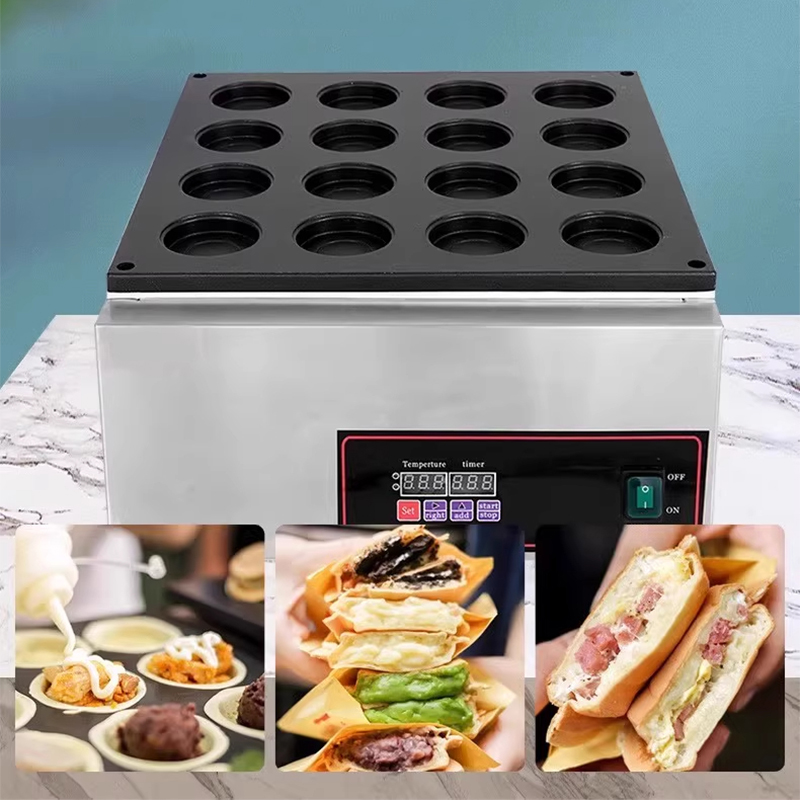 Wiel cake machine Commerciële  - Egg Waffle Pan recensie en prijs