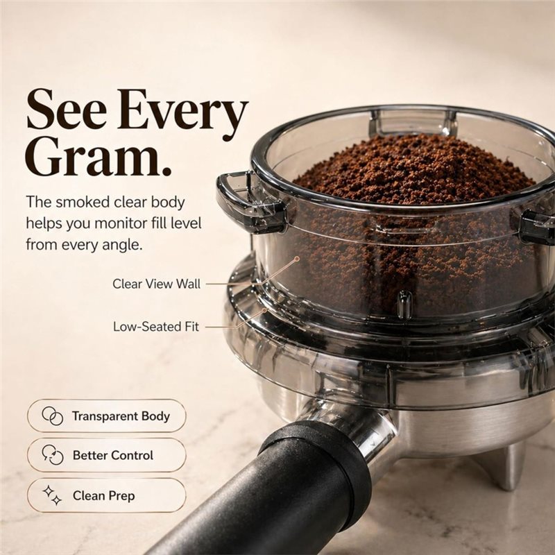 A65T-Twist-Lock Portafilter do - Breville Espresso Barista Touch recensie en prijs