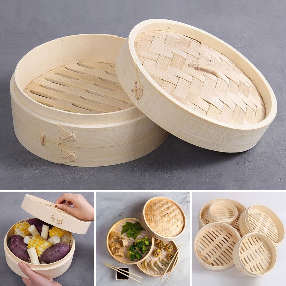 Bamboe Stoomboot Mand Met Deks - Bao Steamer Bamboo recensie en prijs