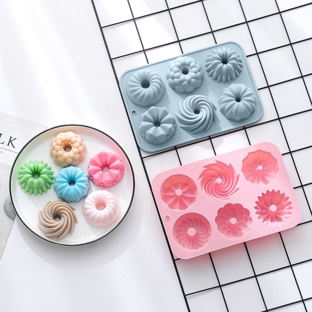 6-Cavity Mini Cake Pannen Sili - Donut Mold Silicone recensie en prijs