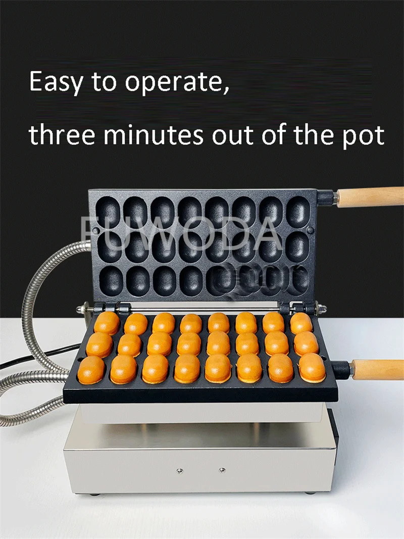 Elektrische Ei Bubble Wafel Pa - Egg Waffle Pan recensie en prijs