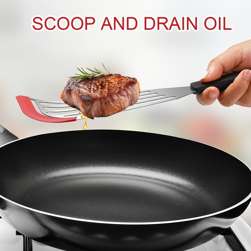 Roestvrijstalen siliconen spat - Okonomiyaki Spatula recensie en prijs
